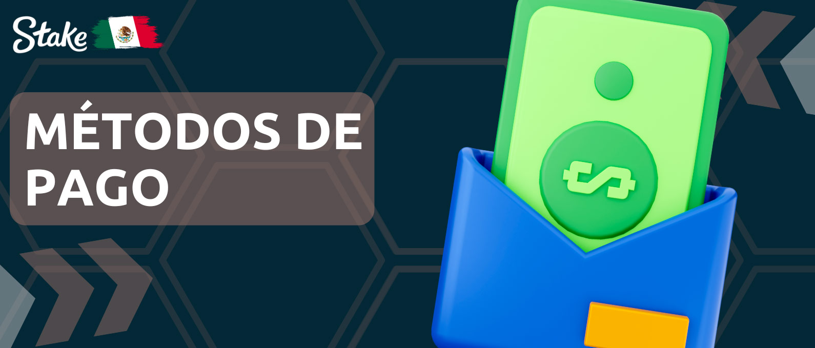 Métodos de pago en Stake